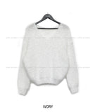Wings Angora V-neck knitwear