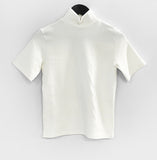 Niebuhr brushed turtleneck short sleeve t-shirt