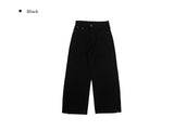 Defon Side Snap Back Pocket Wide Cotton Pants