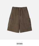 Mulve Zipper Cargo Bermuda Pants