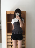 Curin Shirring Shorts