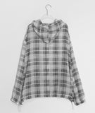 Dyosu Summer Check Hood Wind Jumper
