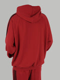 Chest track hoodie
