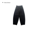 Jackson Studded Balloon Fit Raw Wide Pants