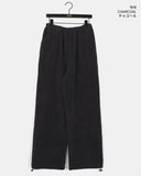 Hebo Velvet Ribbed Two-Way Banding Pants