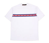 Heavy Overfit Wide 3 Color Line Logo