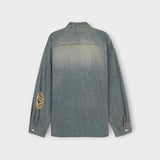 Smoke Siwa Denim Shirt