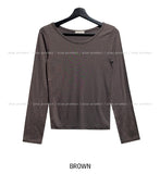 [U-BASIC] Winter Deep Brushed Round Long Sleeve