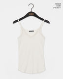 Donto color matching lace sleeveless