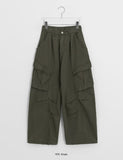 Padrick Curved Cargo Wide Pants