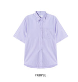 [Plan/1+1] Print Basic Short Sleeve Shirt
