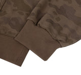 Ricky Two Way Camo Hooded Zip-Up