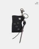 Kuhing Eyelet Stitch Leather Carabiner