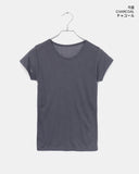 Chiton slim fit round see-through t-shirt