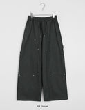 [unisex] Paconi banding rivet carpender pants