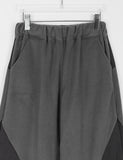 Daiki Banding String Color Matching Fleece Pants
