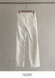 Eve Semi Bootcut Banding Cotton Pants
