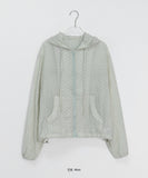 Gendio Summer Dot Hood Wind Jumper