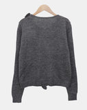 Omic Side Frill Knit Cardigan