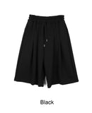 Linedine pin tuck bermuda pants