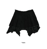 (with underpants) LAYERED PLEATS MINI SK