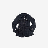 Antio Tweed Jacket + Tweed Shorts Set