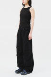 (W) Blues Parachute Pants