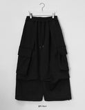 [unisex] Kodeni Banding String Brushed Big Cargo Pants