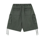 Vintage washing Bermuda cargo pants