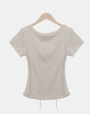 Mucon Eyelet Short Sleeve T-shirt