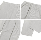 Poen Stripe Curved Pants