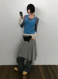 SIDE STUD FLARE DENIM