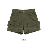 Luin Eyelet Cargo Shorts