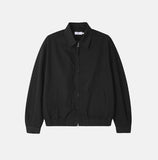 Laken Cotton Washed Zipper Blouson