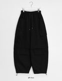 [unisex] Comedy banding string parachute cargo pants