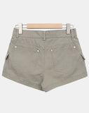 Zeku Low-Rise Cargo Shorts
