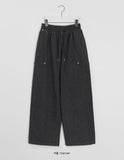 [unisex] Lamella Banding String Washing Work Cargo Pants