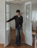 Kuri Linen Cable Slim Knit