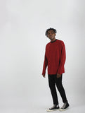 Long Sleeve Heavy Overfit Stripe Dangara