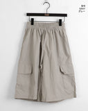 Kanky Nylon Cargo Banding Bermuda Shorts Short Pants