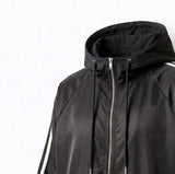 Storm Lightweight Side Track Hooded Jacket