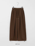 [Unisex] Cordlock Pintuck Banding Balloon Wide Pants