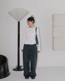 [MADE] Deepening two pintuck maxi wide pants