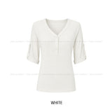 Taysi Roll-up Three Quarter T-shirt