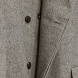Oden Wool Notched Long Coat