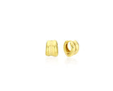 Subni Flow Silver One-Touch Earrings S