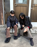 GREEK HIGH NECK TRENCH COAT