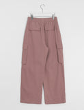 [unisex] Rilkan Summer Banding Wide Cargo Pants