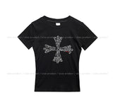 Harry Double Printing Slim Short Sleeve