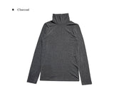 Riho inner brush basic turtleneck t-shirt